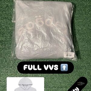 Full VVS Gray Men's Cardigan Sweater